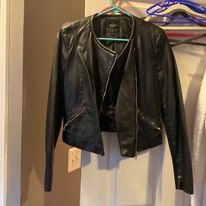 Zara faux Leather jacket